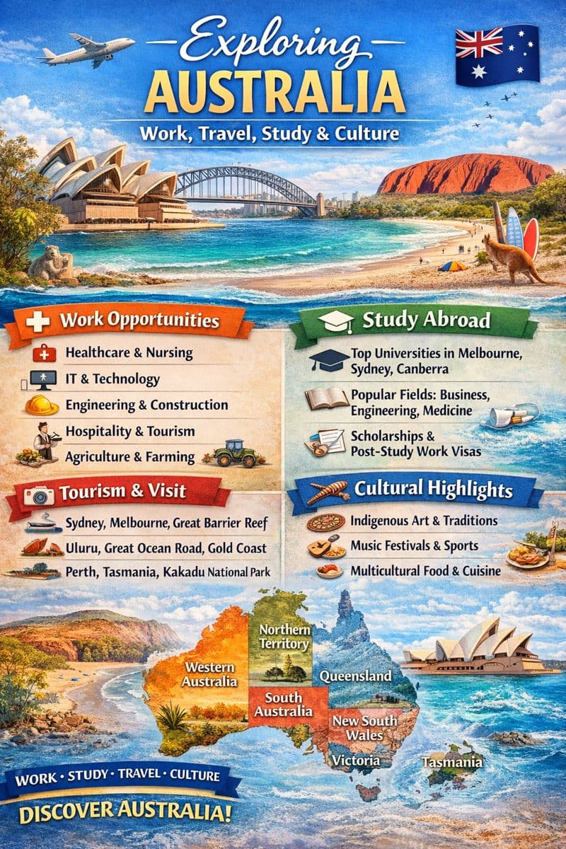 Exploring Australia: Work, Travel, Study, and Culture - Image 1